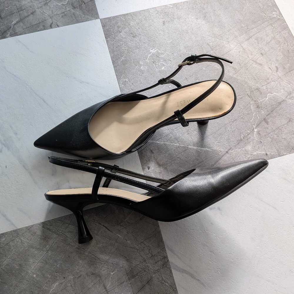 SOLD Nine West Rowen Slingback Pump 9M EUC